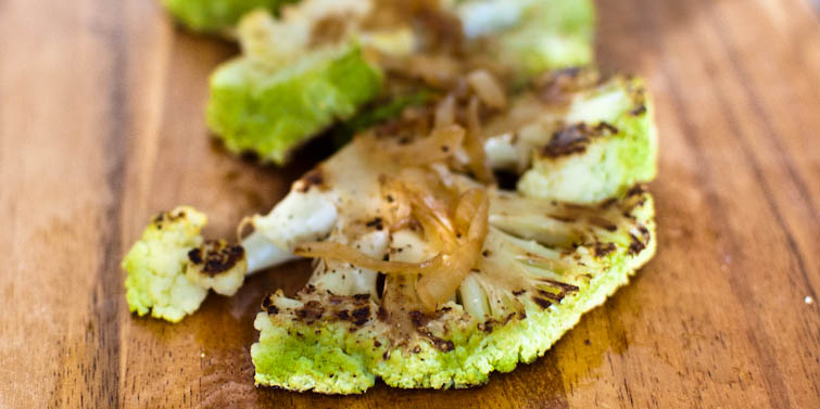 Seared and Roasted Cauliflower Steak | Ingredient Spotlight