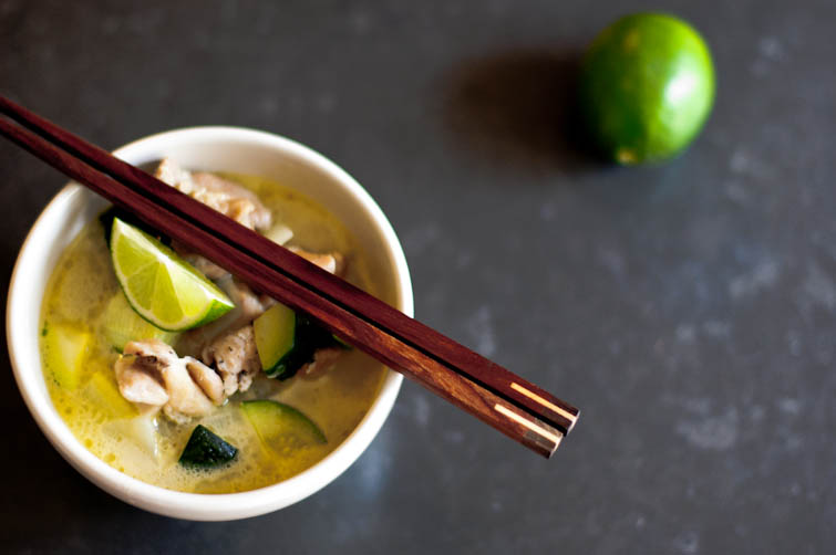 Green Curry with Chicken and Zucchini | How to Thai Curry | Cooking Basics