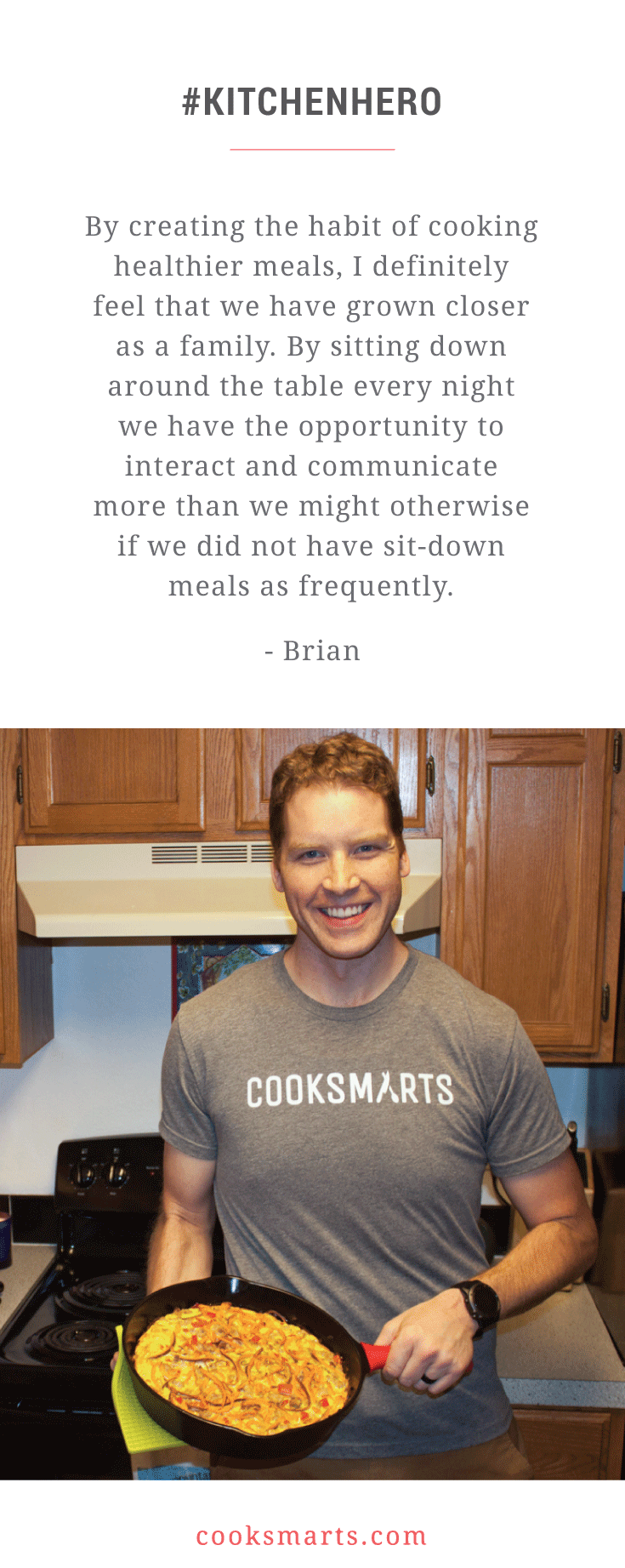 Hero in the Kitchen: Brian | Cook Smarts Community Kitchen Heroes